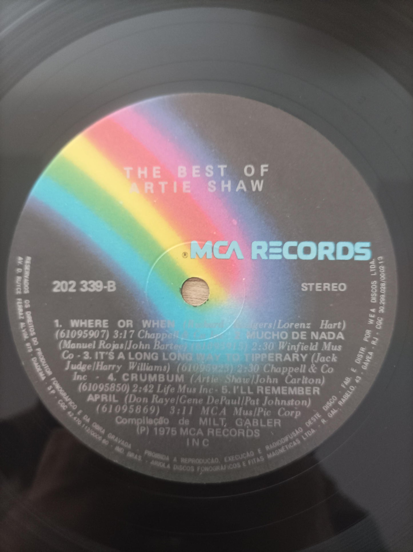 Lp Vinil Artie Shaw The Best Of