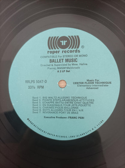 Lp Vinil Ballet Music For Barre Center Floor Duplo Importado