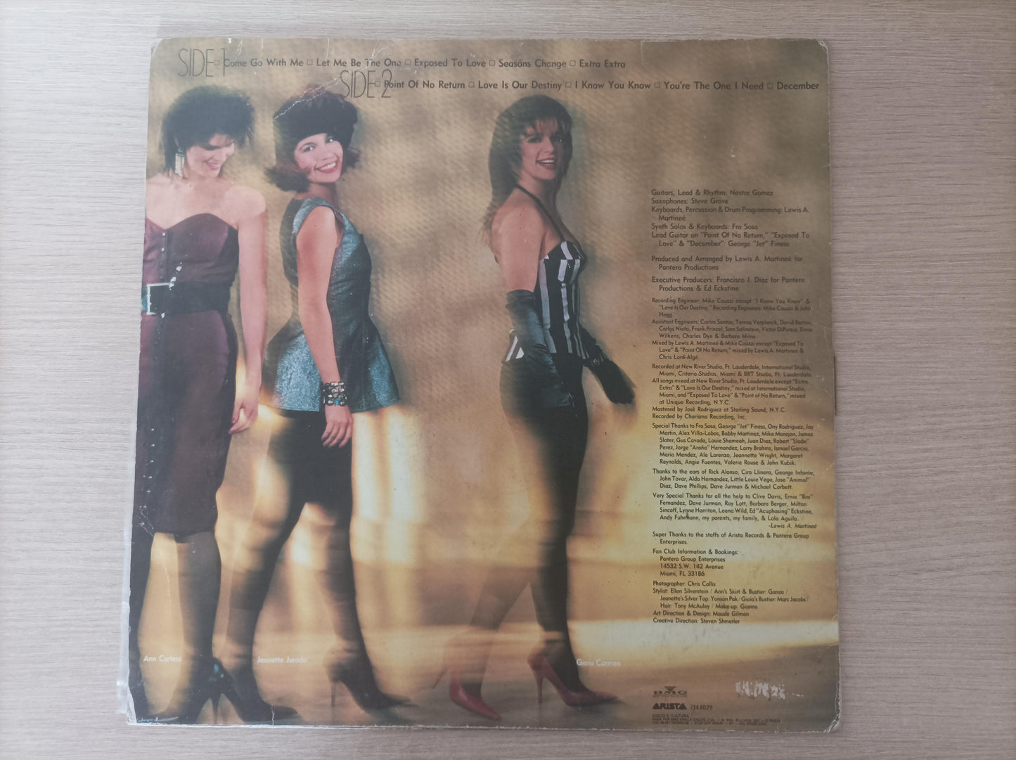 Lp Vinil Exposé Exposure
