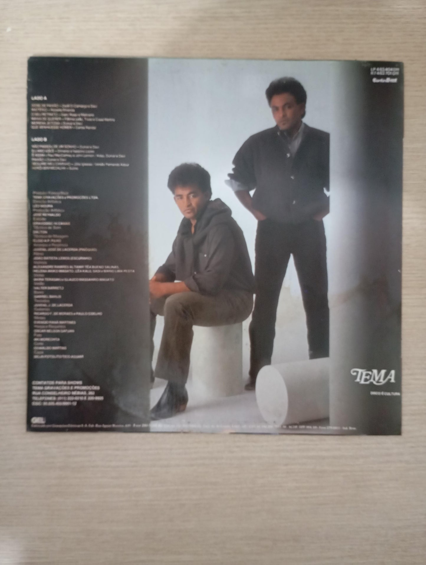 Lp Vinil Durval & Davi 1989