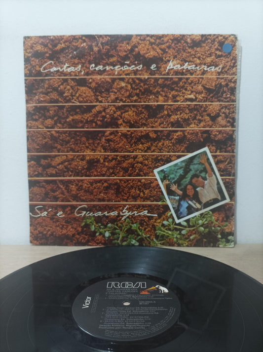 Lp Vinil Sá & Guarabyra Cartas, Canções E Palavras