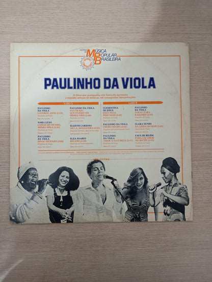 Lp Vinil Paulinho da Viola História da MPB Capa Dupla