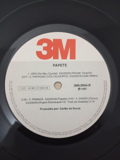 Lp Vinil Papete 1987 Com Encarte