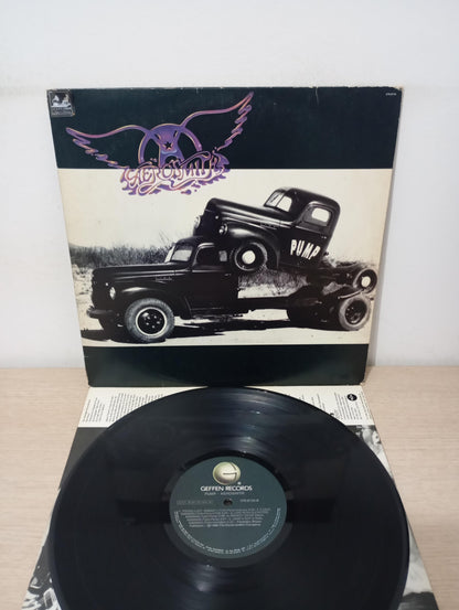 Lp Vinil Aerosmith Pump Com Encarte