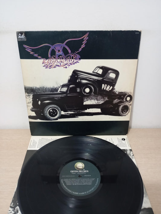Lp Vinil Aerosmith Pump Com Encarte