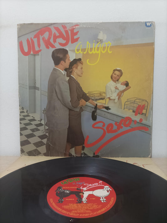 Lp Vinil Ultraje A Rigor Sexo Com Encarte