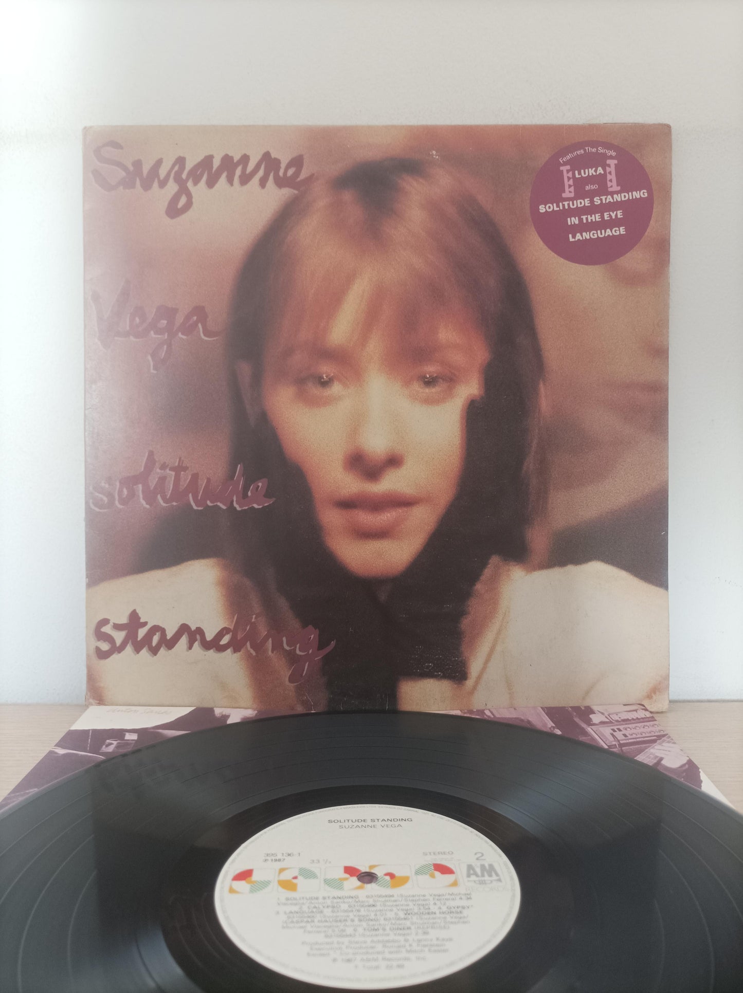 Lp Vinil Suzanne Vega Solitude Standing Com Encarte