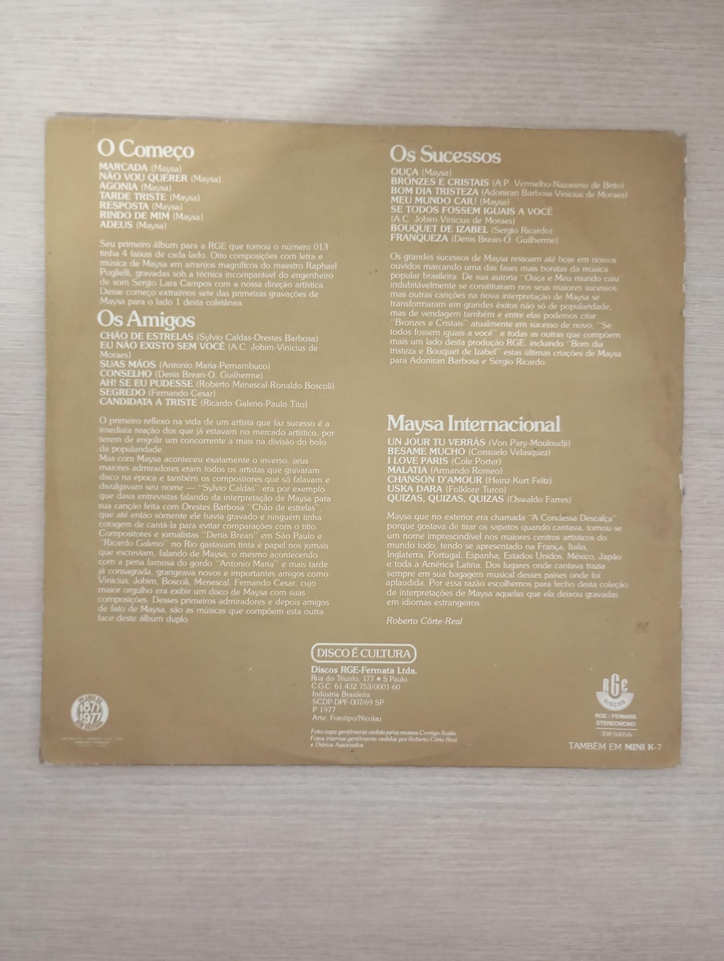Lp Vinil Maysa Matarazzo Para Sempre Maysa Duplo