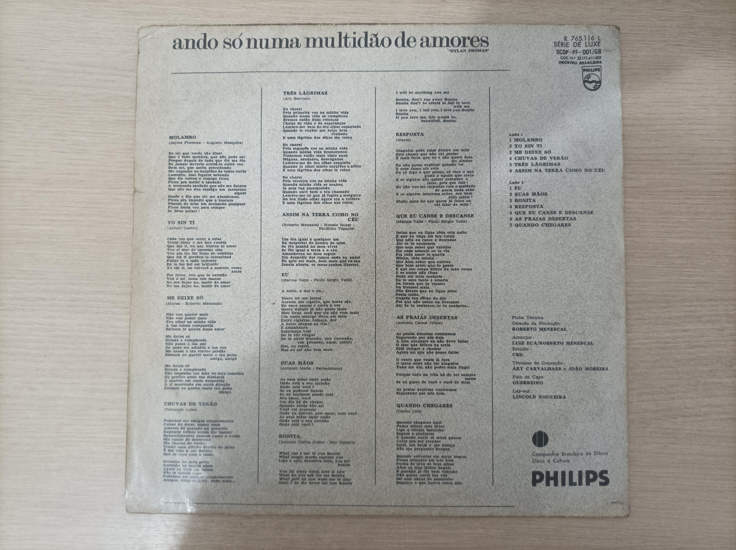 Lp Vinil Maysa Matarazzo Ando Só Numa Multidão De Amores