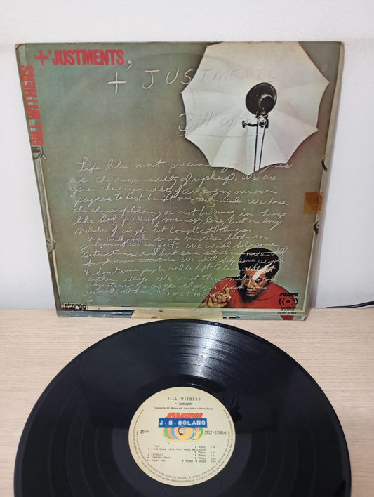Lp Vinil Bill Winthers + ' Justments