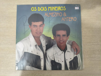 Lp Vinil Almezino & Antero Os dois mineiros Vol. 2