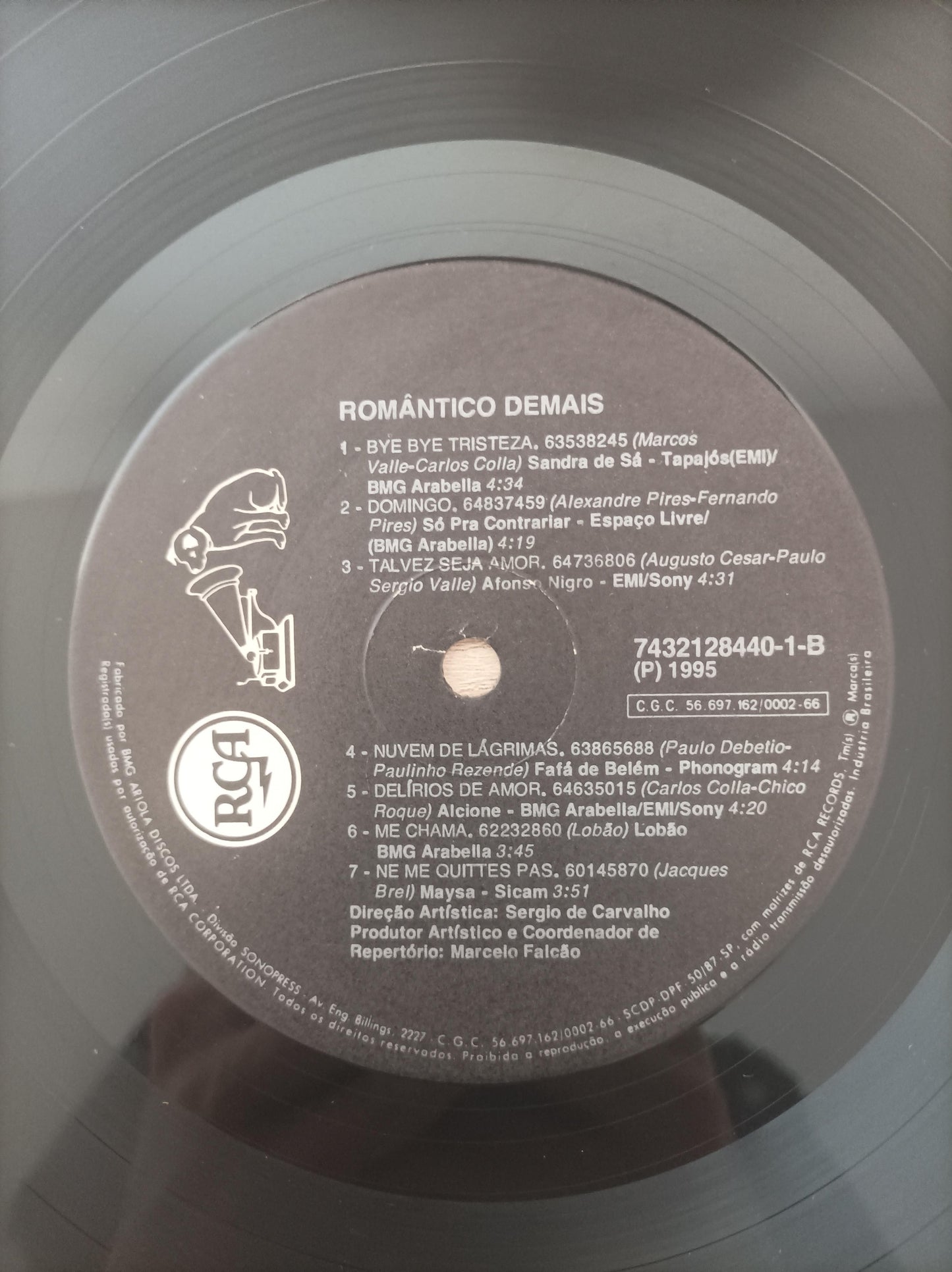 Lp Vinil Romântico Demais