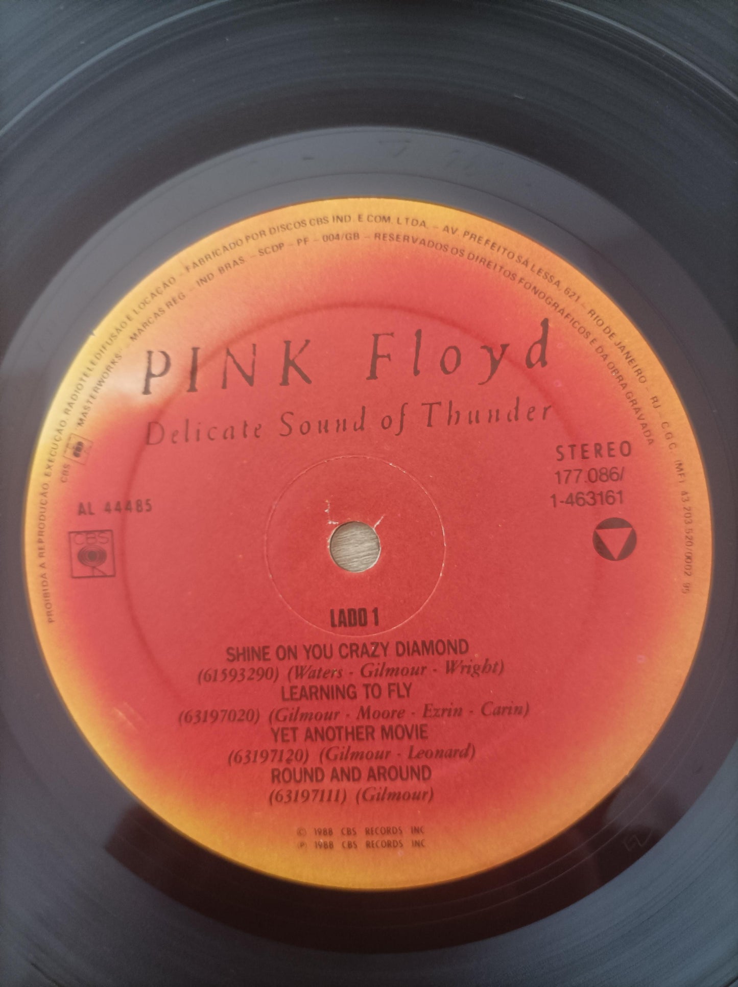 Lp Vinil Pink Floyd Delicate Sound Of Thunder Duplo Encartes