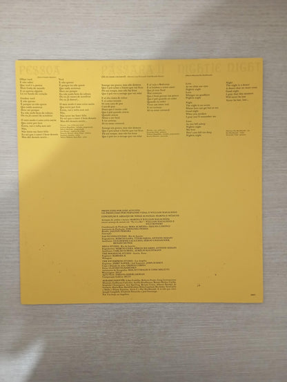 Lp Vinil Marina Lima O Chamado Com Encartes