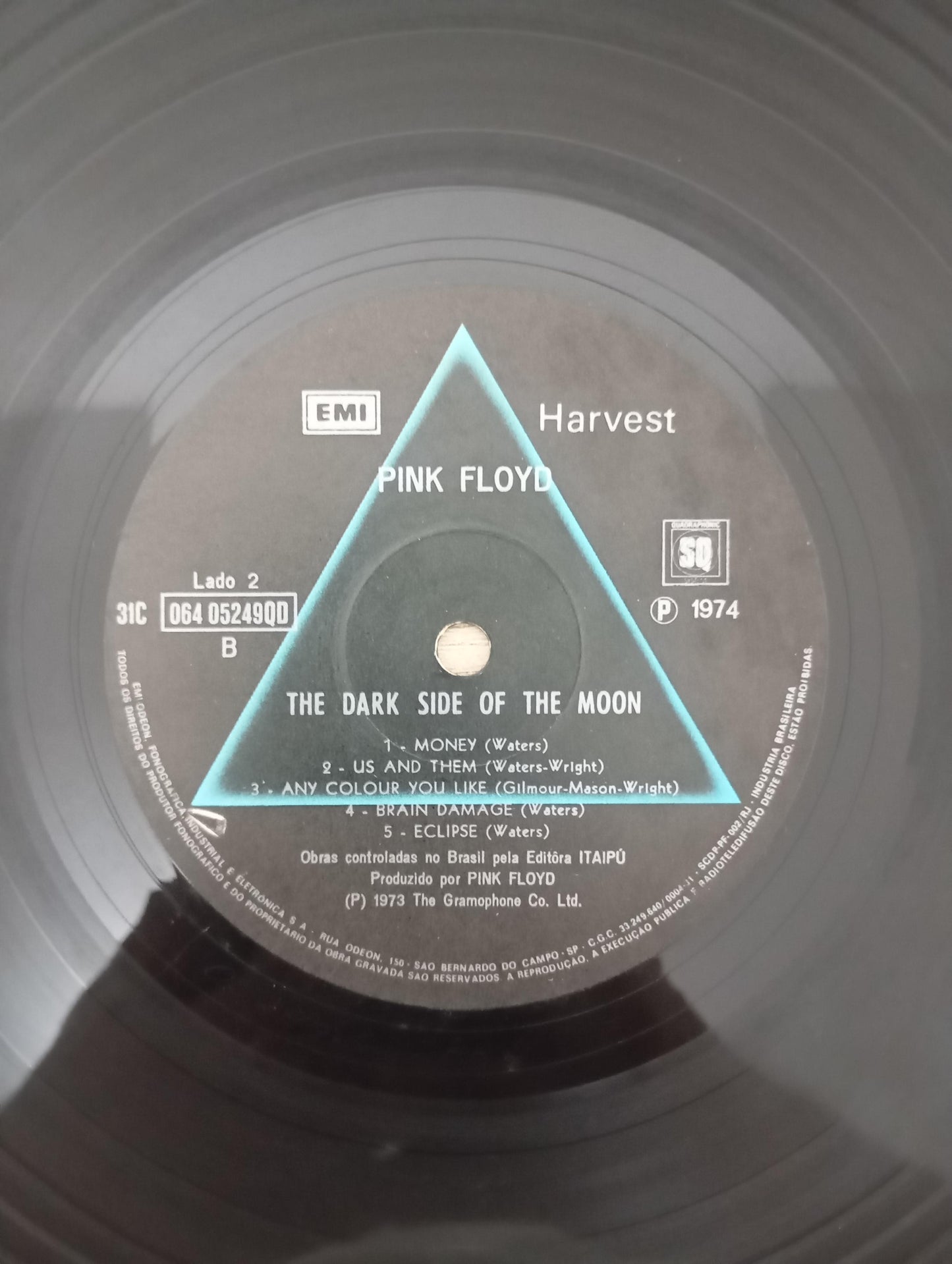 Lp Vinil Pink Floyd The Dark Side Of The Moon Capa Dupla, Leia