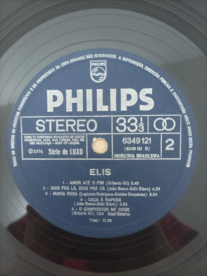 Lp Vinil Elis Regina 1974 Capa Dupla