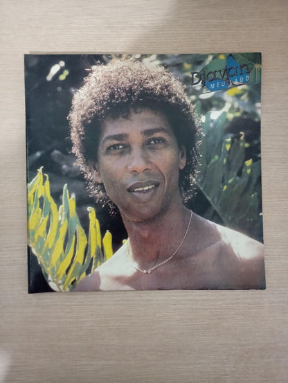 Lp Vinil Djavan Meu Lado Capa Dupla Com Encarte