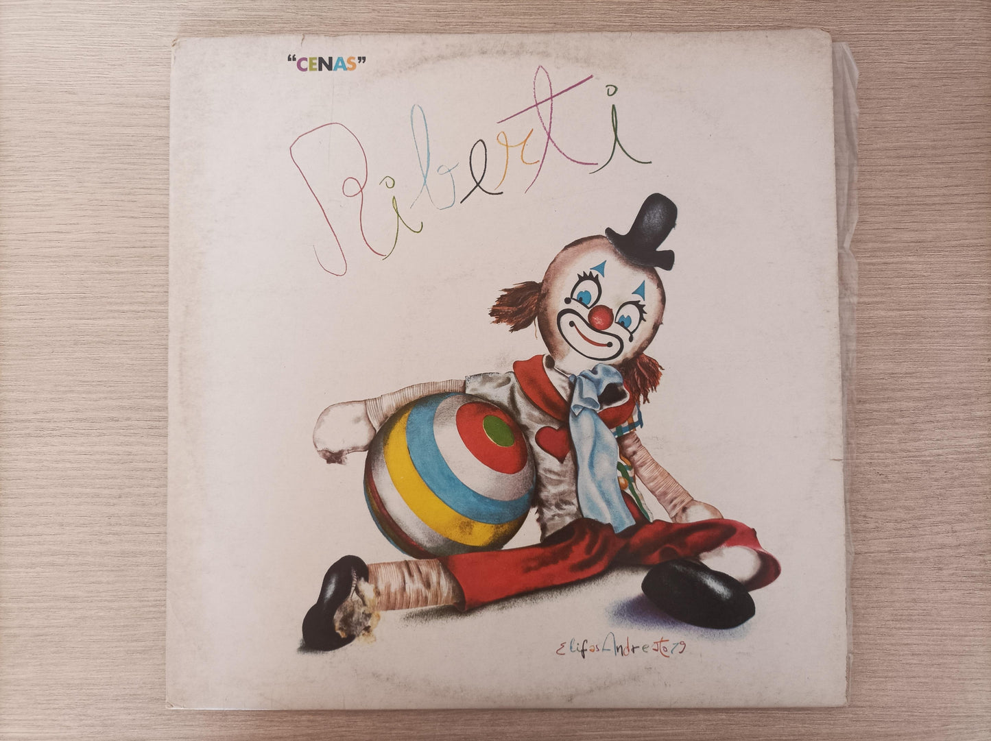 Lp Vinil Roberto Riberti Cenas Com Encarte