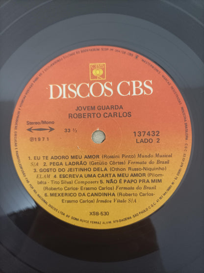 Lp Vinil Roberto Carlos Jovem Guarda