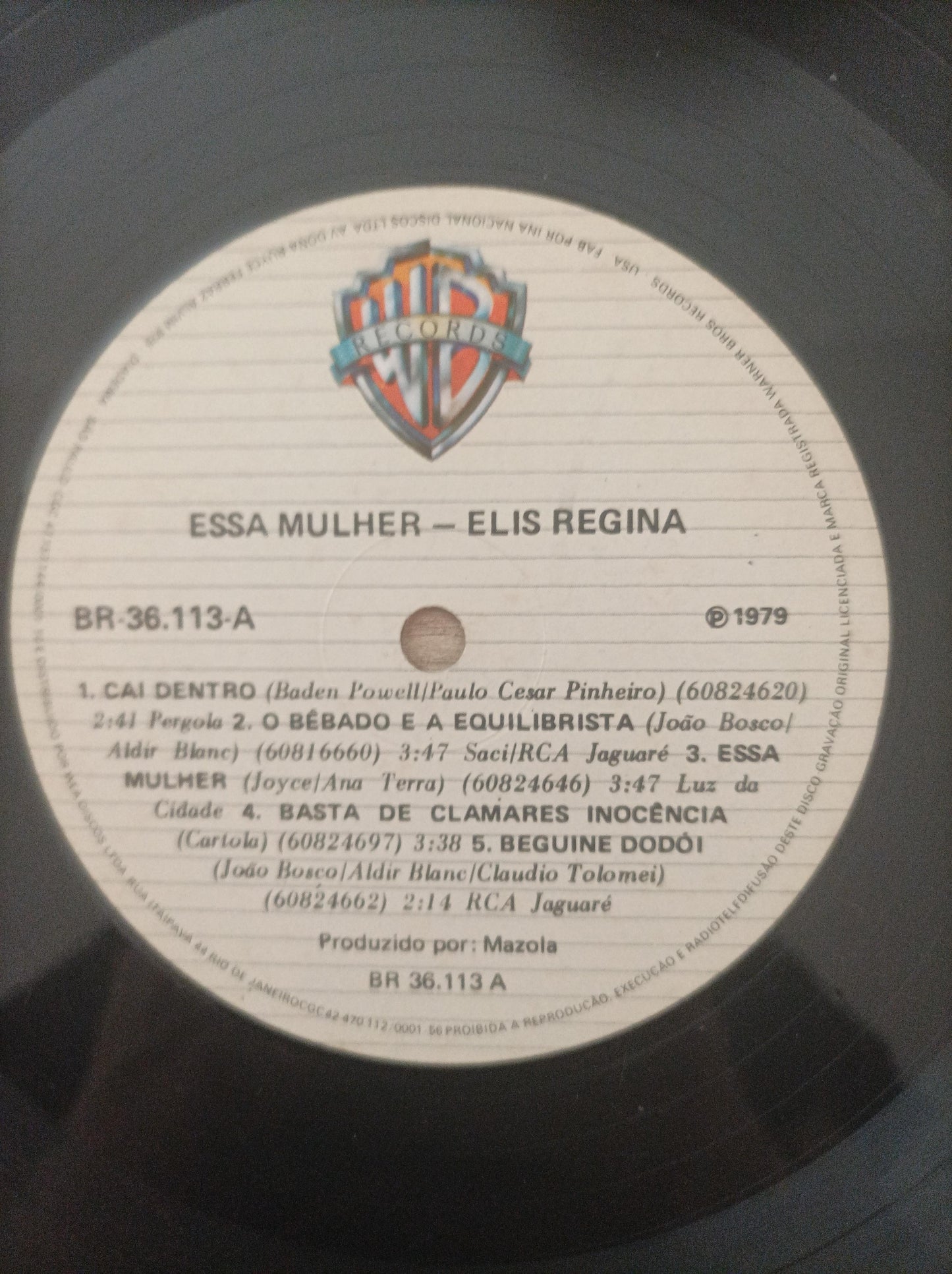 Lp Vinil Elis Regina Essa mulher Capa Dupla