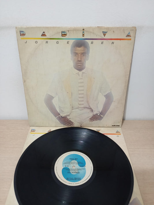 Disco Vinil Dádiva Jorge Ben Com Encarte A