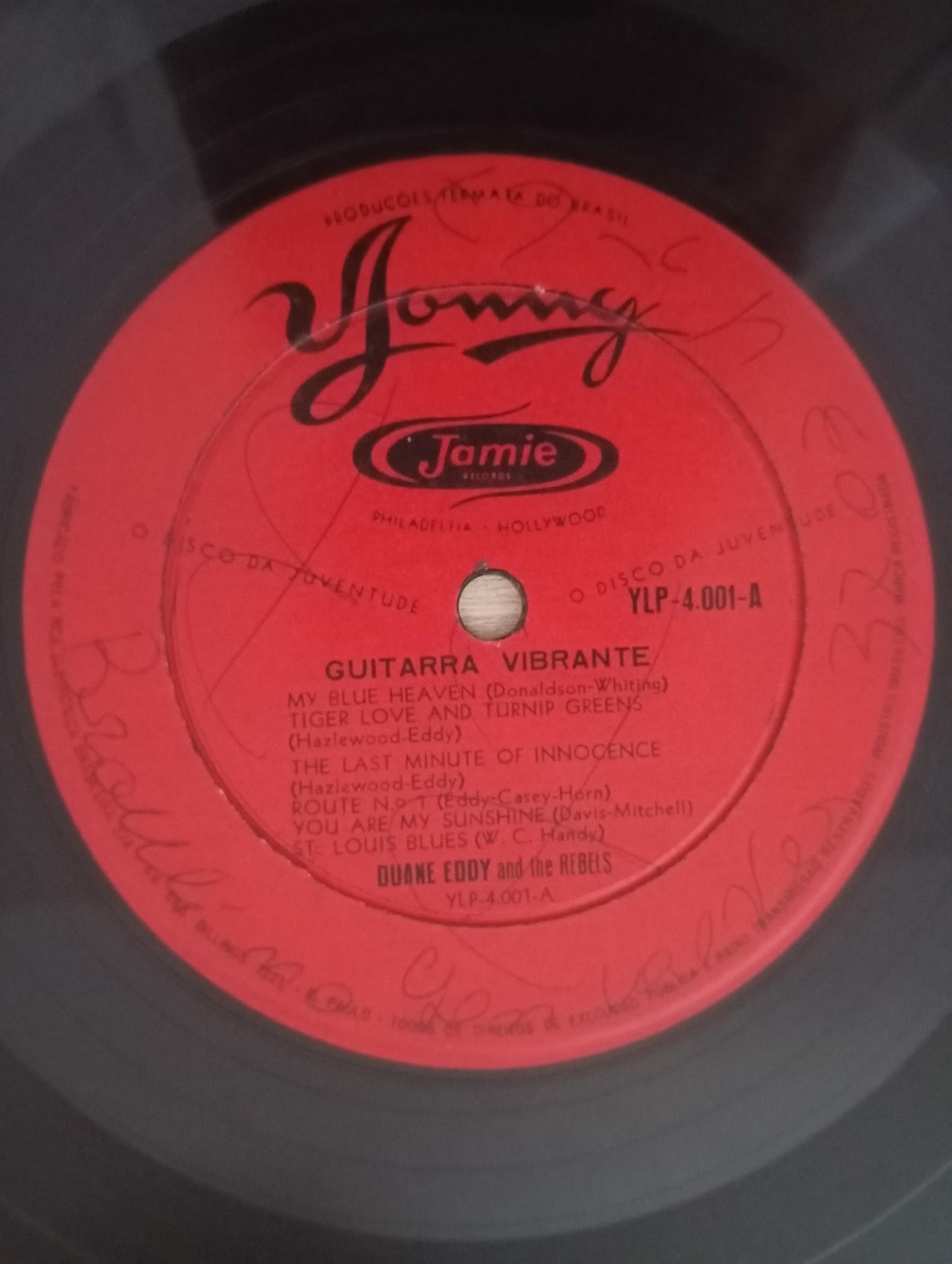 Lp Vinil Duane Eddy And The Rebels Guitarra Vibrante