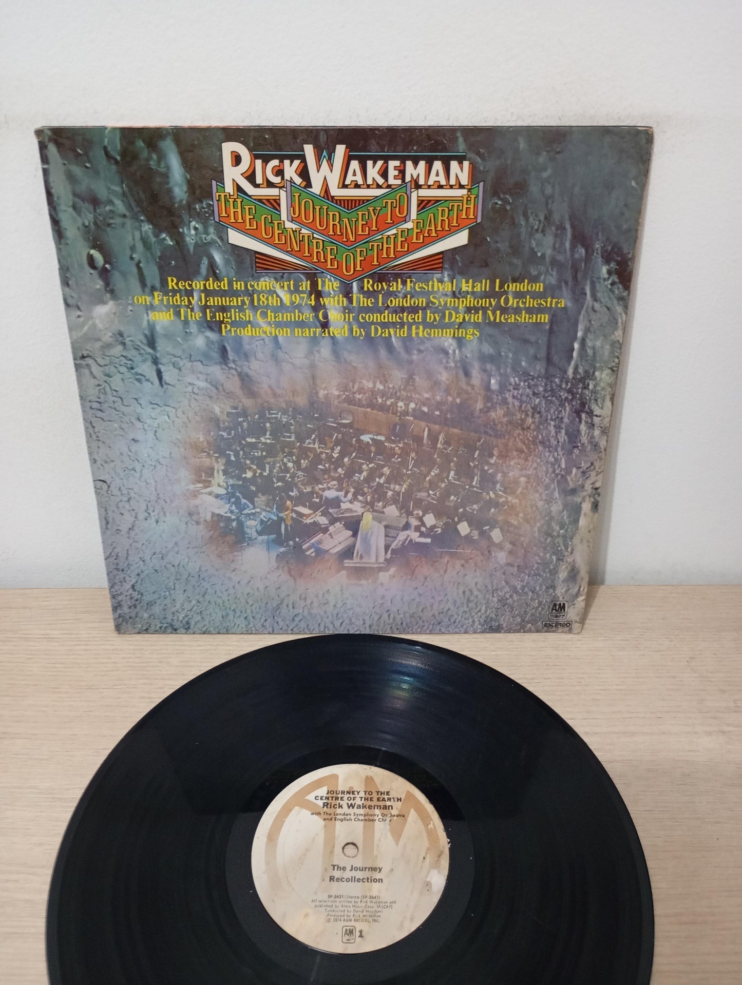 Lp Vinil Rick Wakeman Journey To Centre Of The Earth