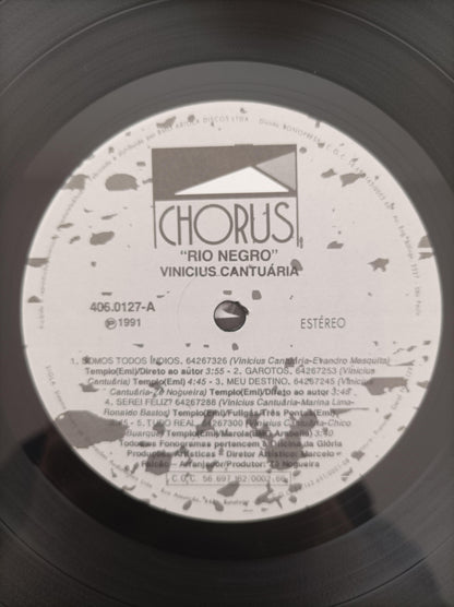Lp Vinil Vinicius Cantuária Rio Negro Com Encarte