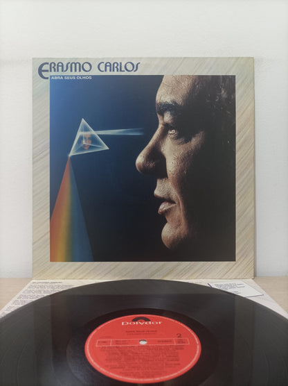 Disco Vinil Abra Seus Olhos Erasmo Carlos Com Encarte A