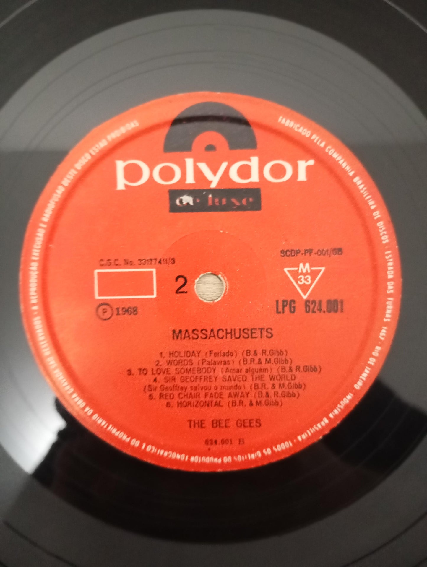 Lp Vinil Bee Gees Massachusets 1968