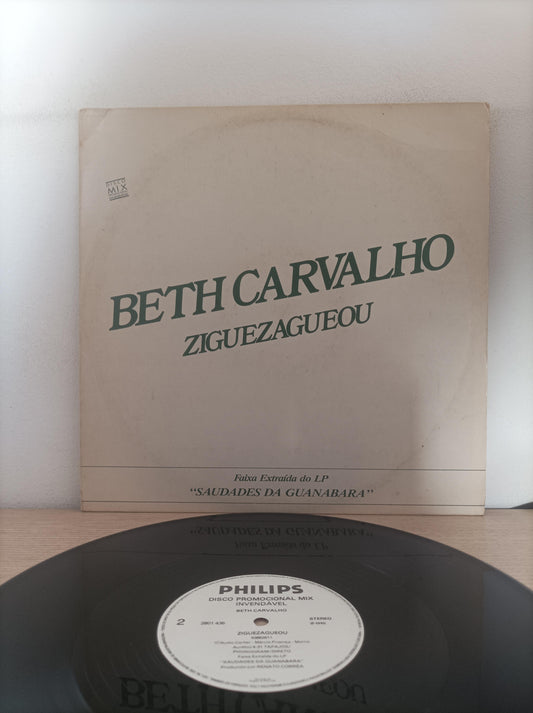 Lp Vinil Beth Carvalho Ziguezagueou