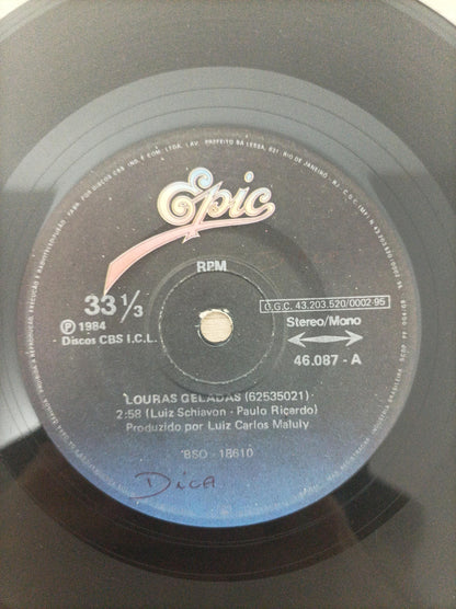 Compacto Vinil RPM Loiras Geladas / Revoluções Por Minuto