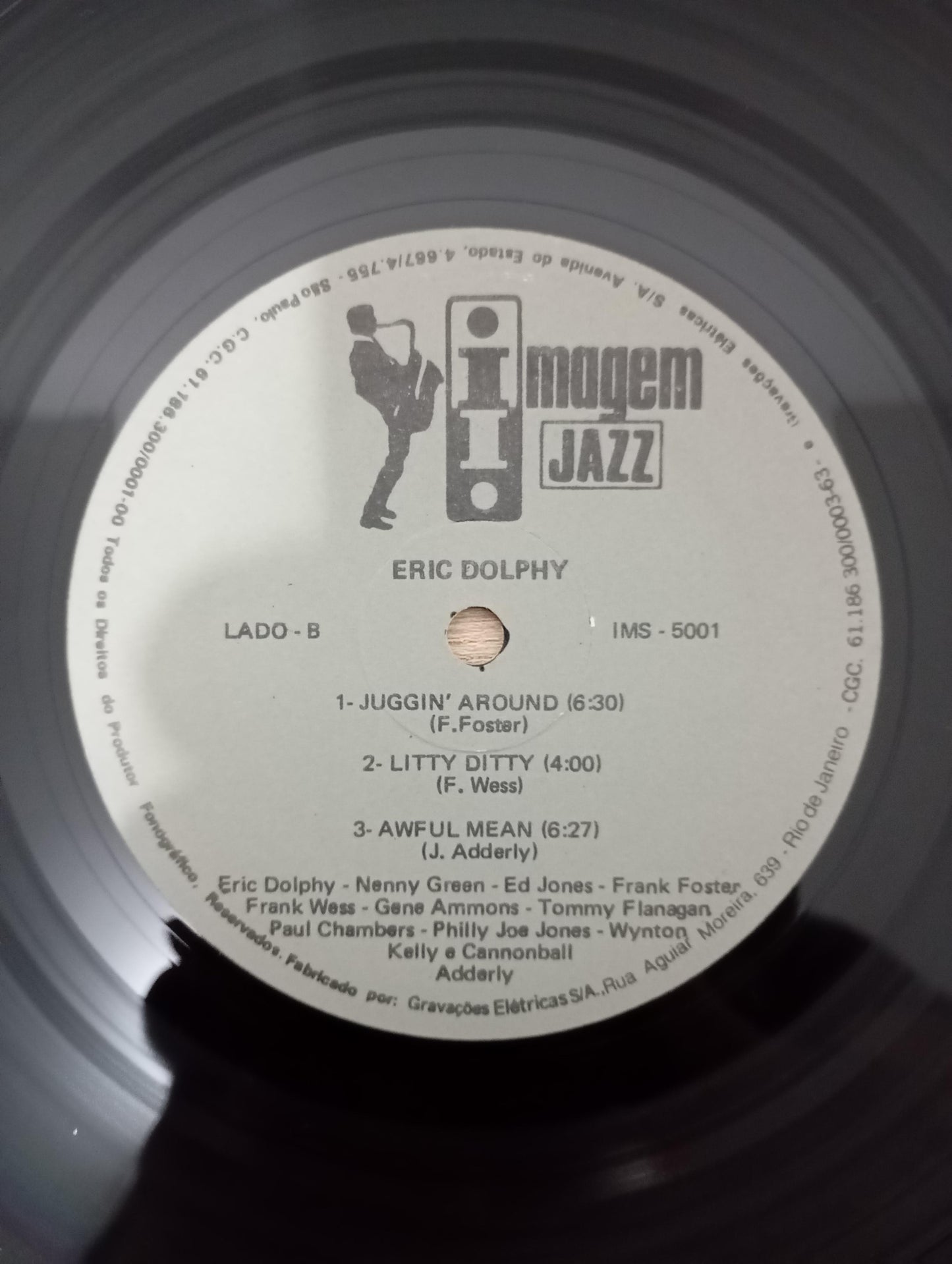 Lp Vinil Eric Dolphy 1969
