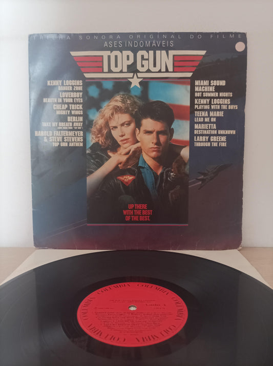 Disco Vinil / Ases Indomáveis Top Gun Com Encarte A