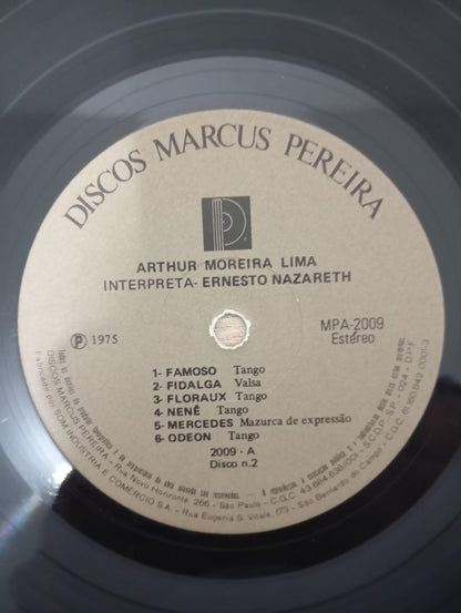 Lp Vinil Arthur Moreira Lima Ernesto Nazareth Duplo