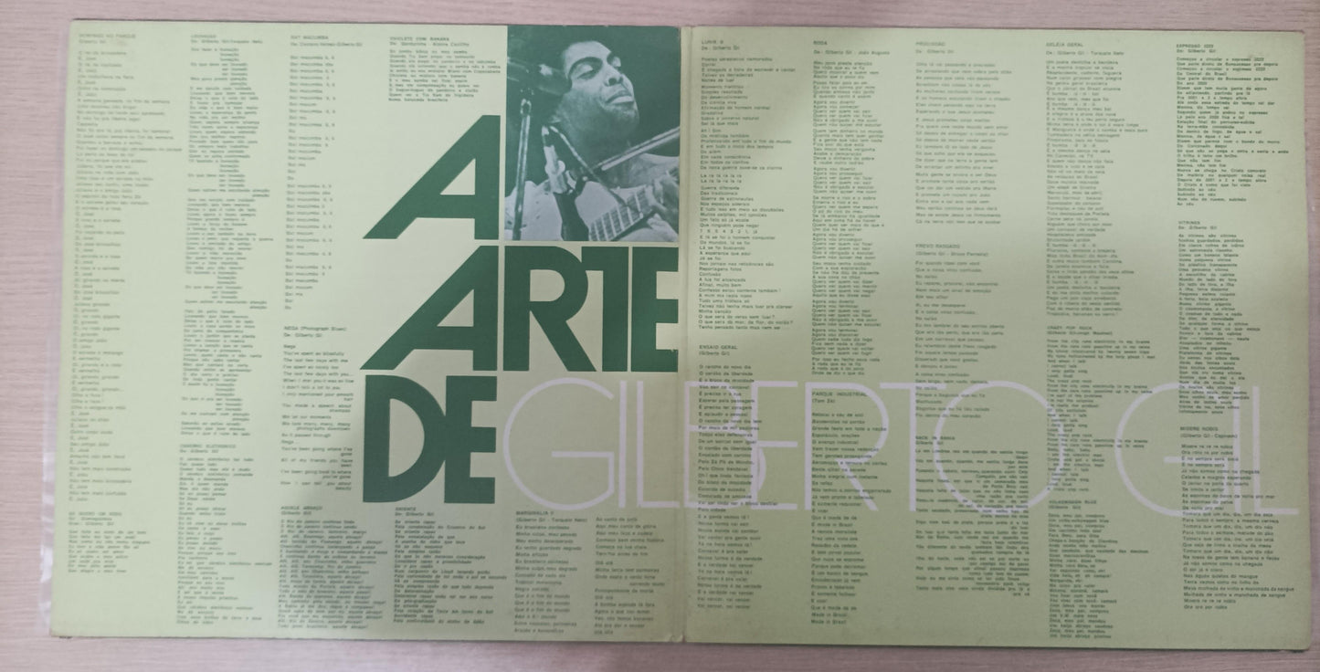 Lp Vinil Gilberto Gil A Arte de Duplo