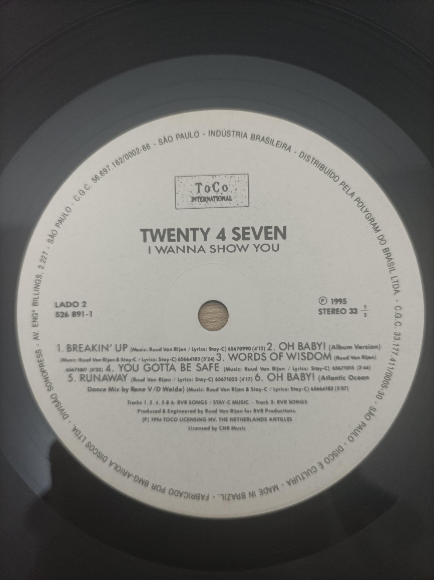 Lp Vinil Twenty 4 Seven I Wanna Show You