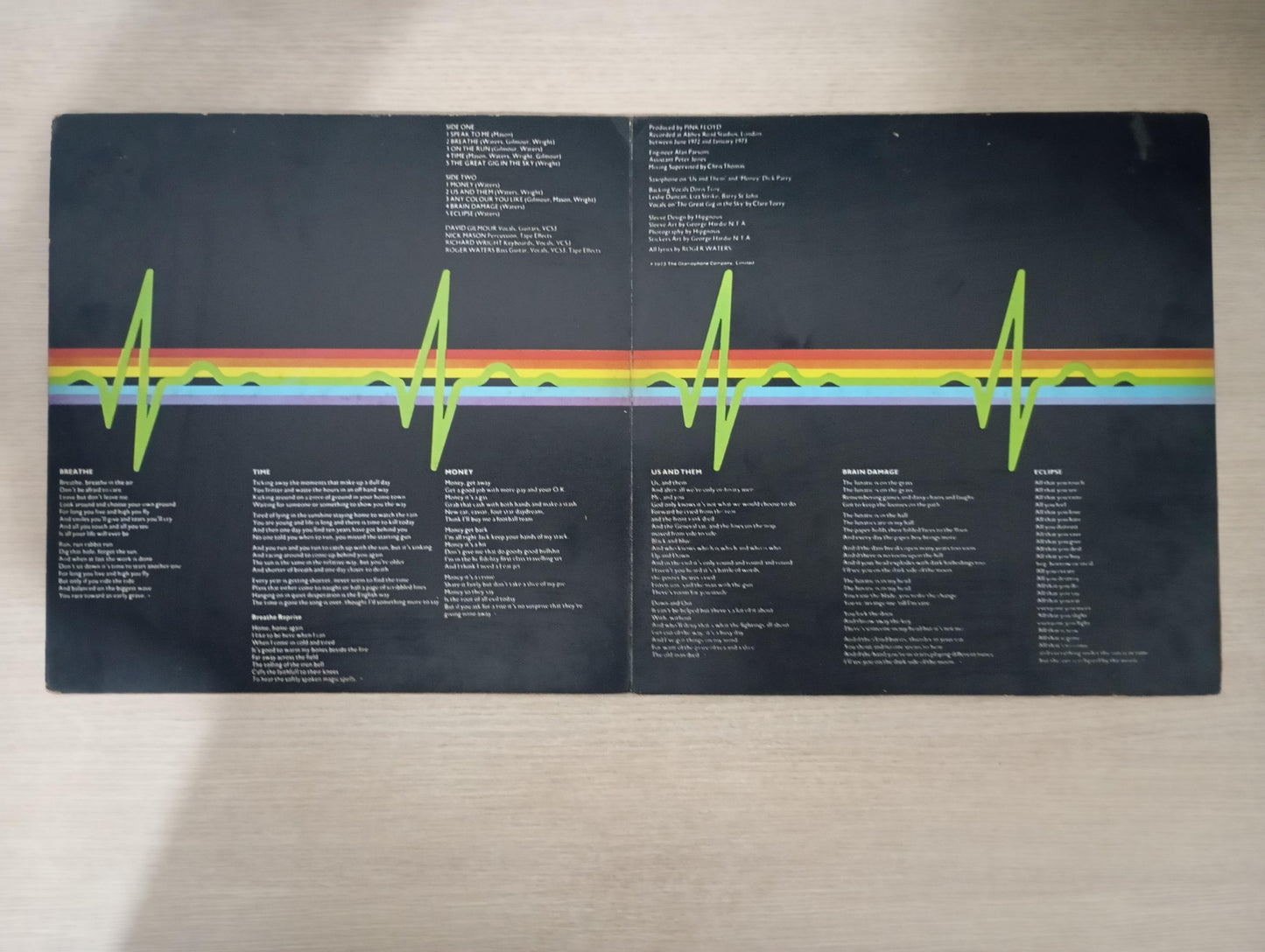Lp Vinil Pink Floyd The Dark Side Of The Moon Capa Dupla