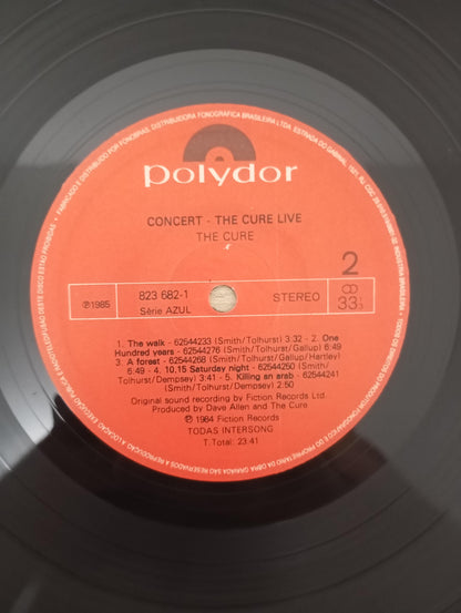 Lp Vinil The Cure Concert - The Cure Live