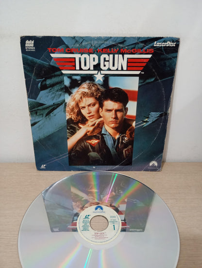 LD LaserDisc Top Gun Soundtrack Importado