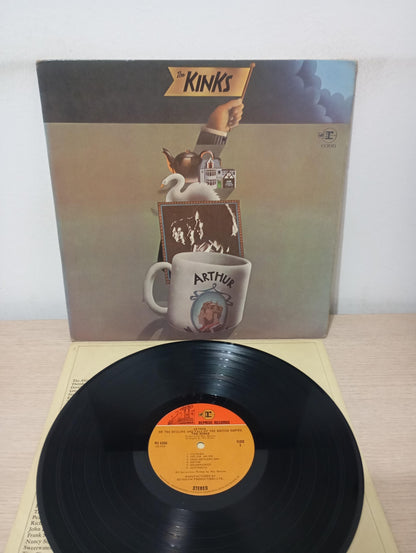 Lp Vinil The Kinks Arthur Capa Dupla C Encarte Importado