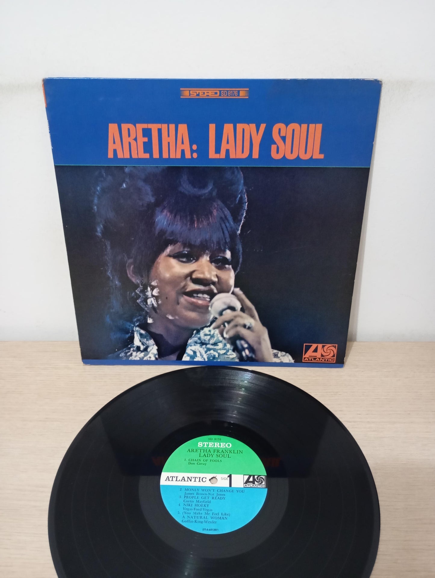 Lp Vinil Aretha Franklin Lady Soul Importado