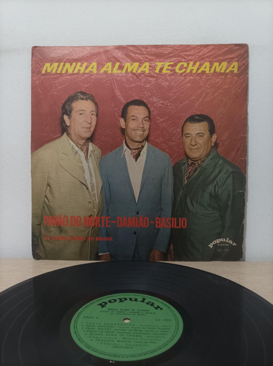 Lp Vinil Pavão do Norte Damião e Basilio Minha Alma Te Chama