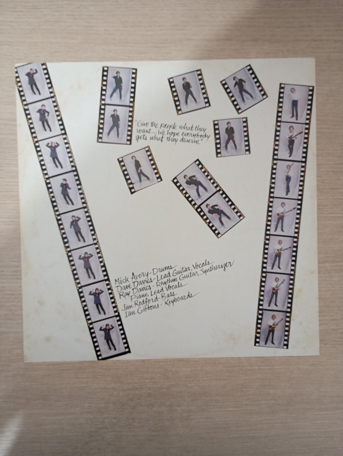 Lp Vinil The Kinks Give The People What They Want C Encarte