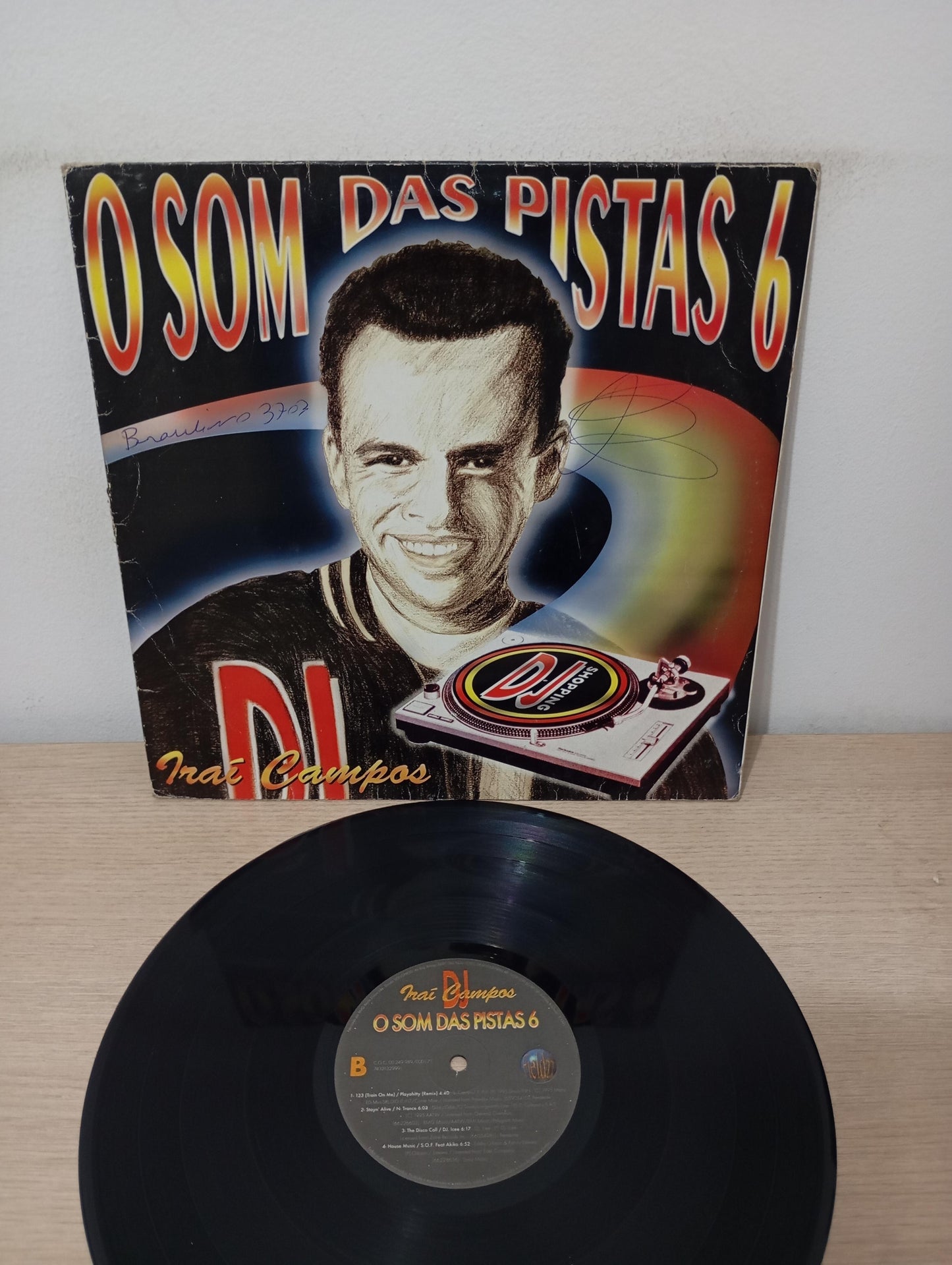 Lp Vinil DJ Iraí Campos O Som Das Pistas 6