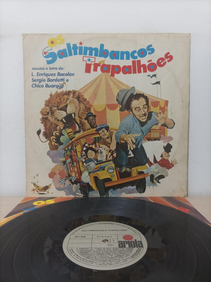 Lp Vinil Luis Bacalov Chico Buarque Saltimbancos Com Encarte