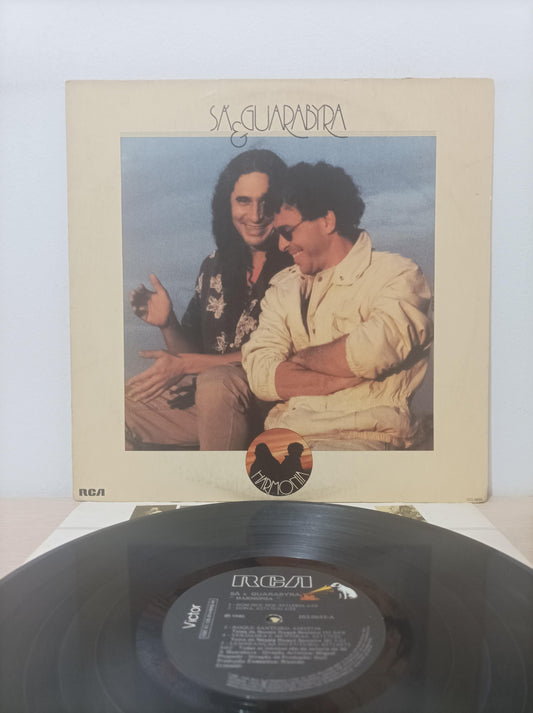 Lp Vinil Sá & Guarabyra Harmonia Com Encarte