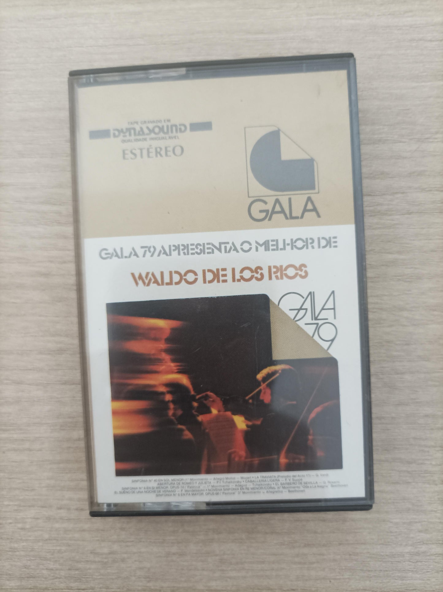 Fita K7 Cassete Waldo De Los Rios Gala 79 Apresenta