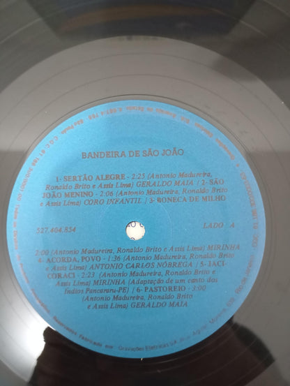 Lp Vinil Antônio José Madureira Bandeira São João C Encarte