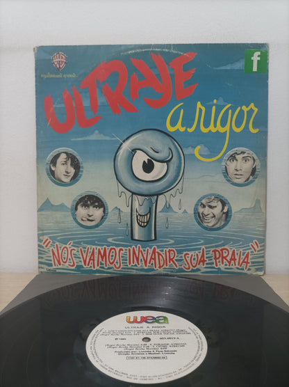 Disco Vinil Vamos Invadir Praia Ultraje A Rigor Com Encarte